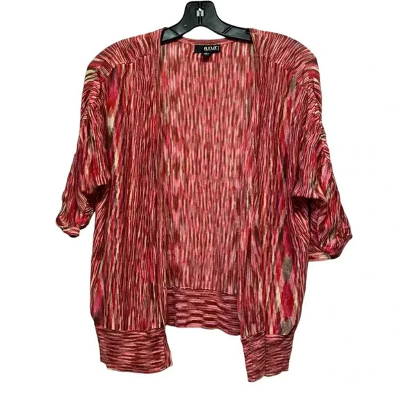 ANA Knit Open Front Cardigan Patterned
Three Quarter Sleeves
Womens Petite Large - Picture 1 of 3